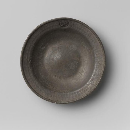 Round Tin Saucer