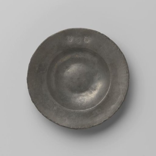 Round Tin Saucer