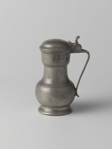 Small tin drinking jug (Rembrandt jug)
