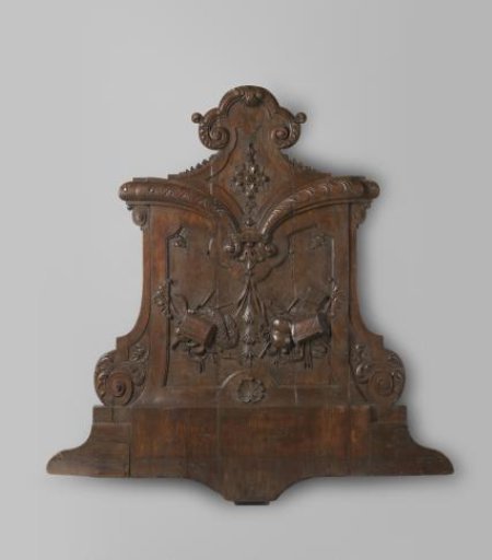Garden Bench in the Marot Style (Back)