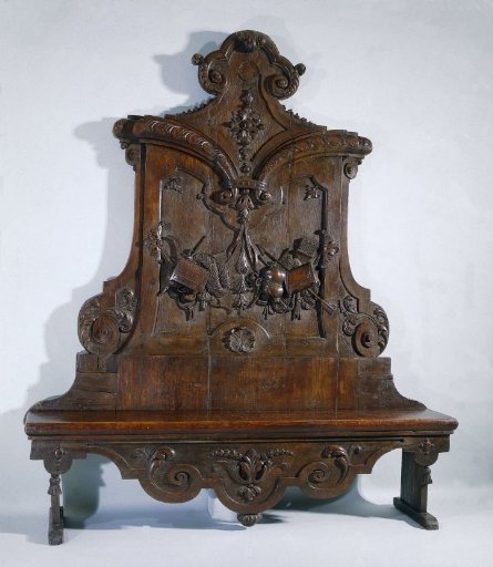 Garden Bench in Marot Style