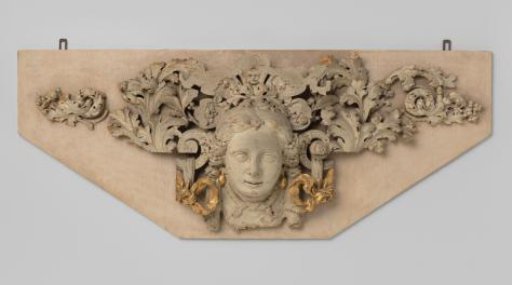 Woodcarving of a Fireplace, Originating from Huis de Voorst
