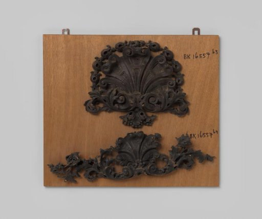 Wooden fragment, from Huis de Voorst