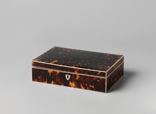 Sewing box with contents