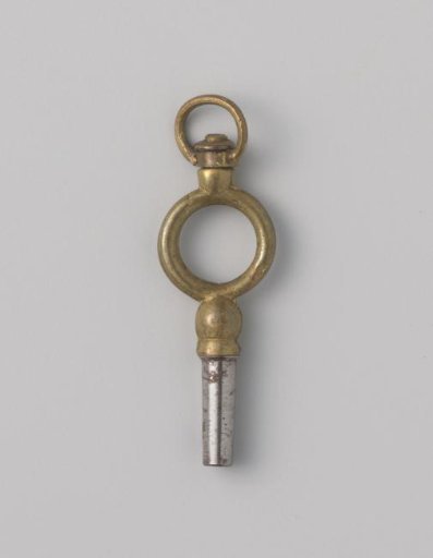 Key belonging to a watch brooch