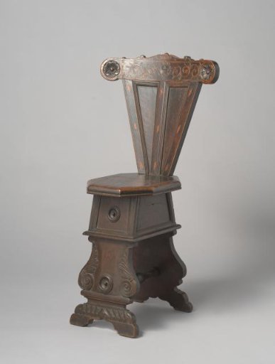 Stool, Walnut Chair