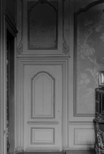 Parts of paneling from the house of Constantijn Huygens