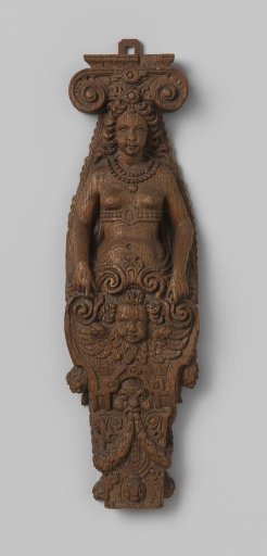 Hermkariatide, sculpted