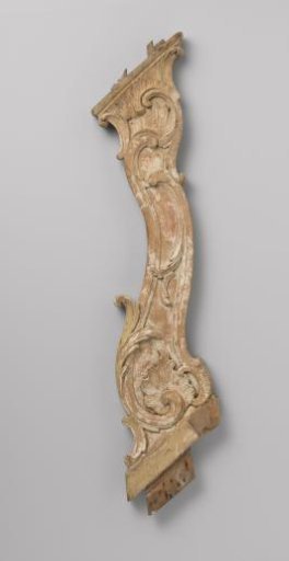 Baluster with punched C- and S-scrolls