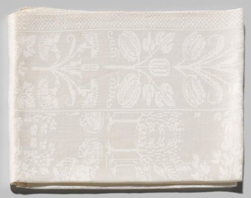 Napkin with scenes from the history of Pyramus and Thisbe