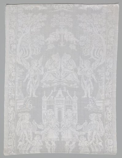 Napkin with the history of Abraham
