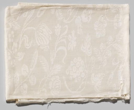 Tablecloth with flowering and fruit-bearing stems