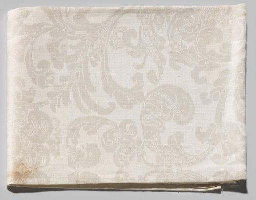 Cloth with acanthus volutes