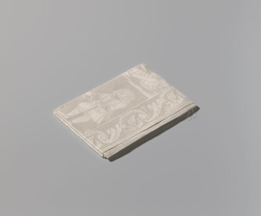 Napkin with the recapture of Buda from the Turks