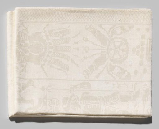 Napkin with the Siege of Namur by Stadtholder William III