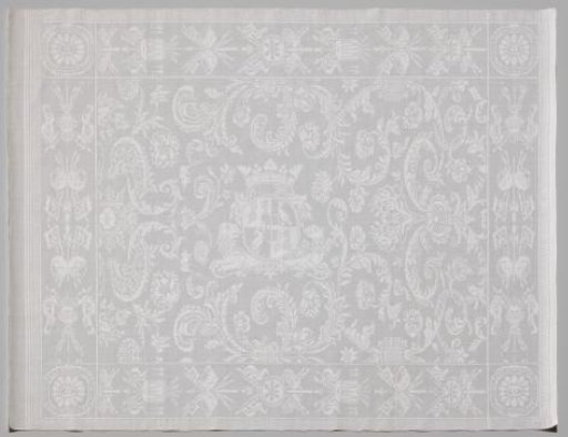 Napkin with the coat of arms of Cornelis Hop