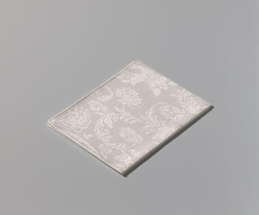 Napkin with the coat of arms of Cornelis Hop