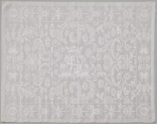 Napkin with the Coat of Arms of Cornelis Hop