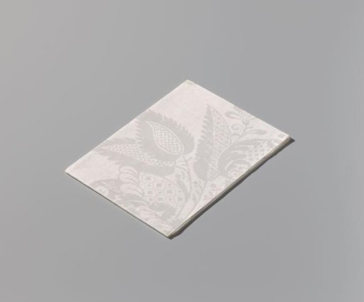 Napkin with a bouquet of flowers