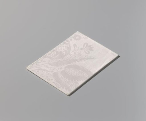 Napkin with a bouquet of flowers