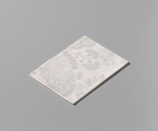 Napkin with a bouquet of flowers