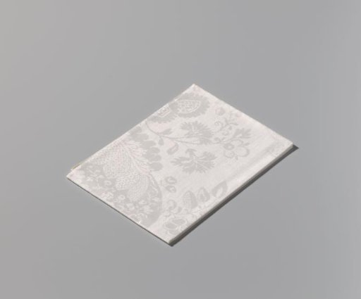 Napkin with a bouquet of flowers