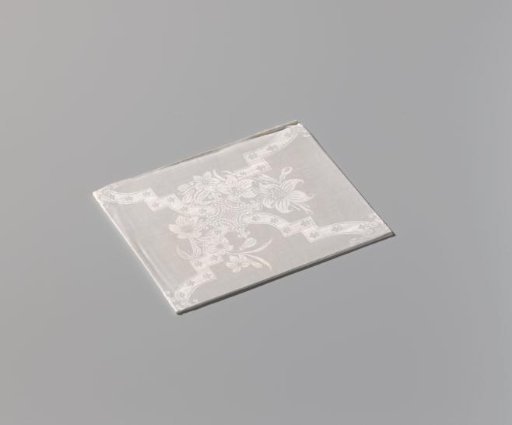 Napkin with fleurs de lys
