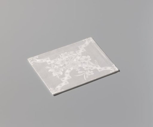 Napkin with fleurs de lys