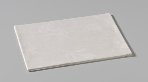 Napkin with a floral pattern