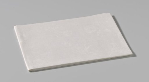 Napkin with a floral pattern