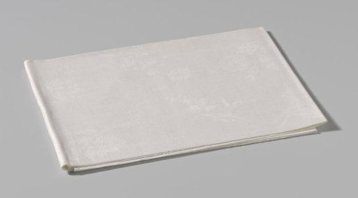 Napkin with a floral pattern