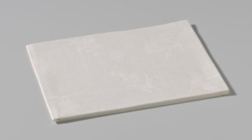 Napkin with a floral pattern