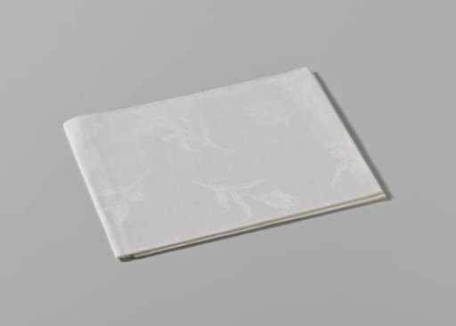 Napkin with a floral pattern