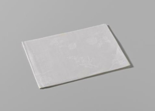 Napkin with a floral pattern