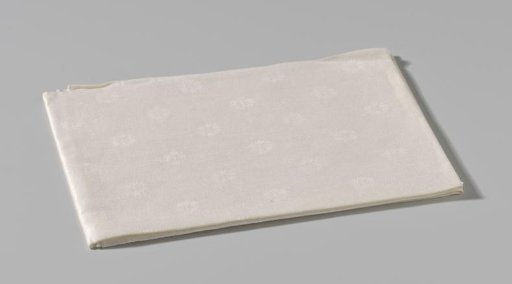 Napkin with a floral pattern