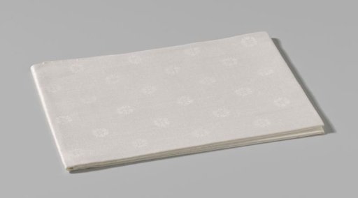 Napkin with a floral pattern