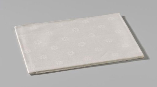 Napkin with a floral pattern