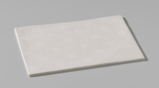 Napkin with a floral pattern