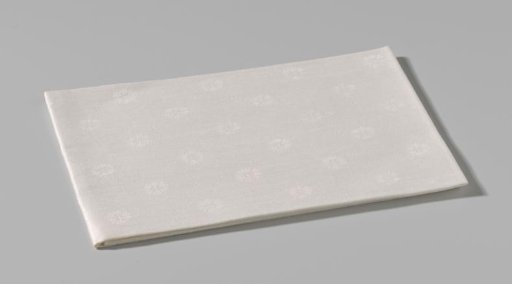 Napkin with a floral pattern