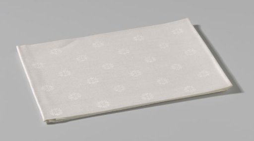 Napkin with a floral pattern