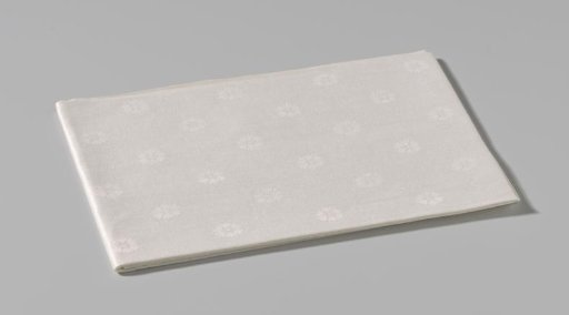 Napkin with a floral pattern