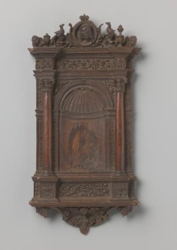 Tabernacle door with the coat of arms of the Piccolomini