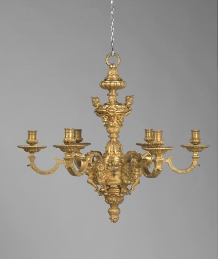 Two chandeliers