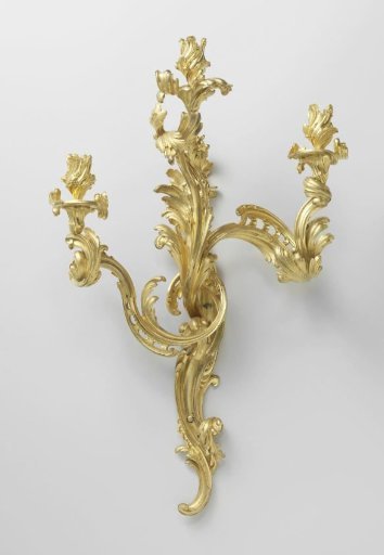 Two wall sconces