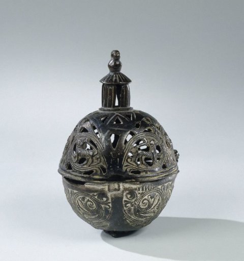 Incense burner, spherical