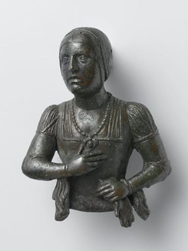 Female figure half-length