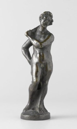 Male figure with a club