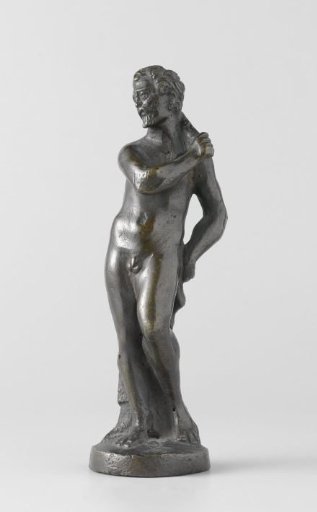 Male figure with a club