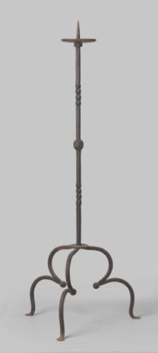 Large candelabrum of wrought iron