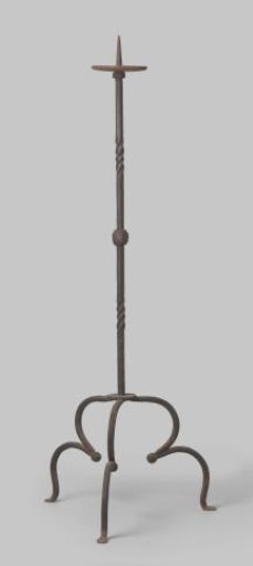 Large candelabrum of wrought iron